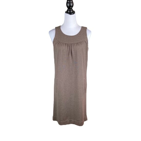 Calvin Klein Brown Sleeveless Shift Dress, Size 4 - Picture 1 of 7